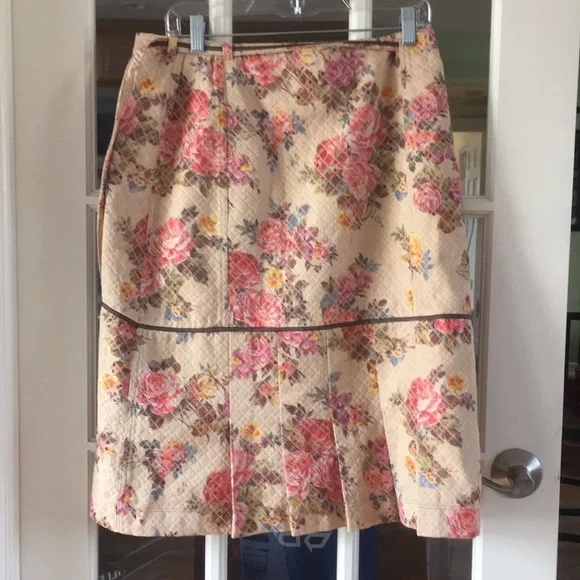 OILILY pleated wrap style floral skirt - Picture 2 of 6
